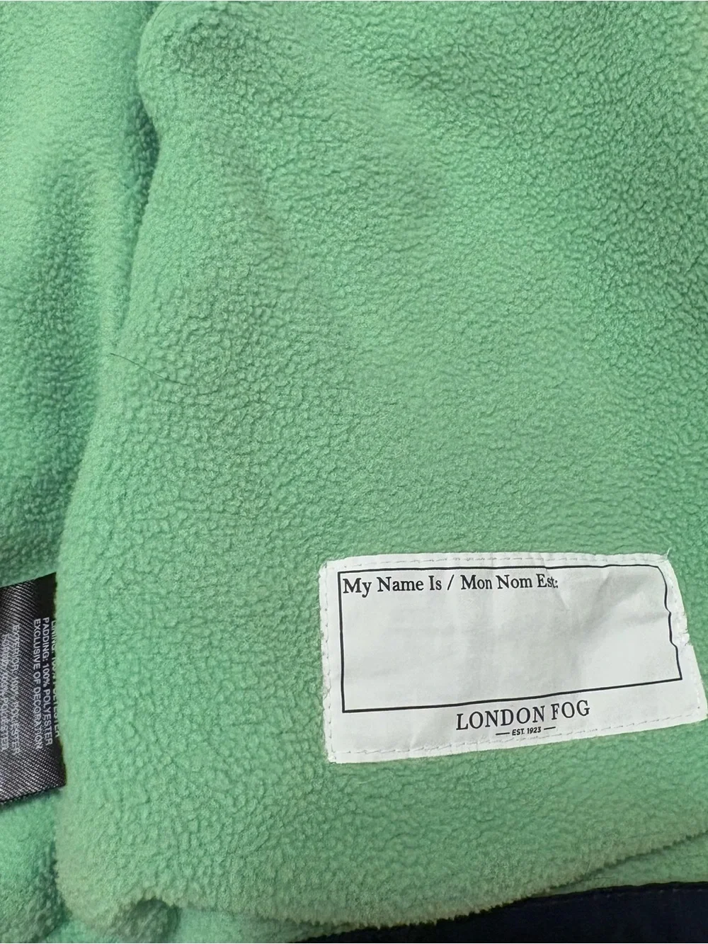 Boys London Fog Hooded Jacket Size 4
